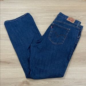 Levi's Women’s Dark Blue Straight Jeans